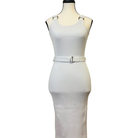 Michael Kors White Body Con Dress (S) - Picture 1 of 4